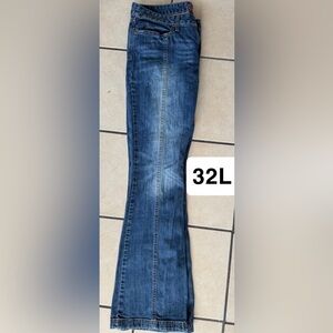 Women's Boot Cut Jeans in Deep Blue